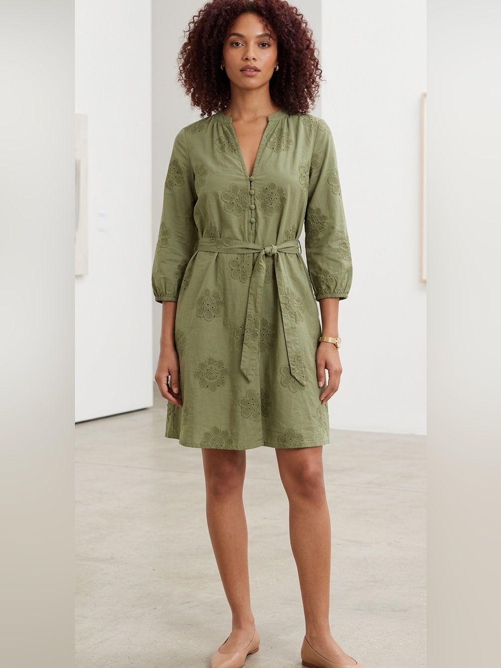 Cynthia Rowley Olive Dress
